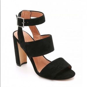 Madewell Black Sandal Heels